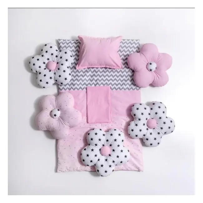 Lenjerie MyKids 10 Piese VP 328 PASTEL Pink 120x60 cm 00086586