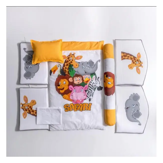 Lenjerie MyKids 10 Piese VP 348 SAFARI 120x60 cm 00086592