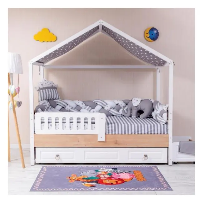 Lenjerie MyKids Montessori 6 Piese PS01 95x195 cm 00086581