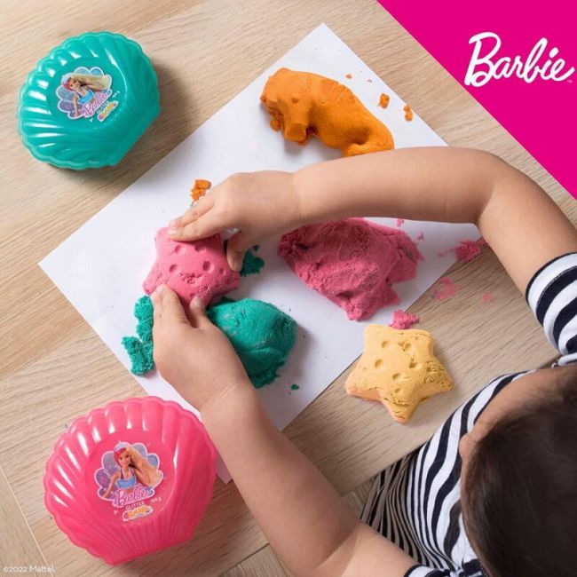 Nisip kinetic barbie - scoica