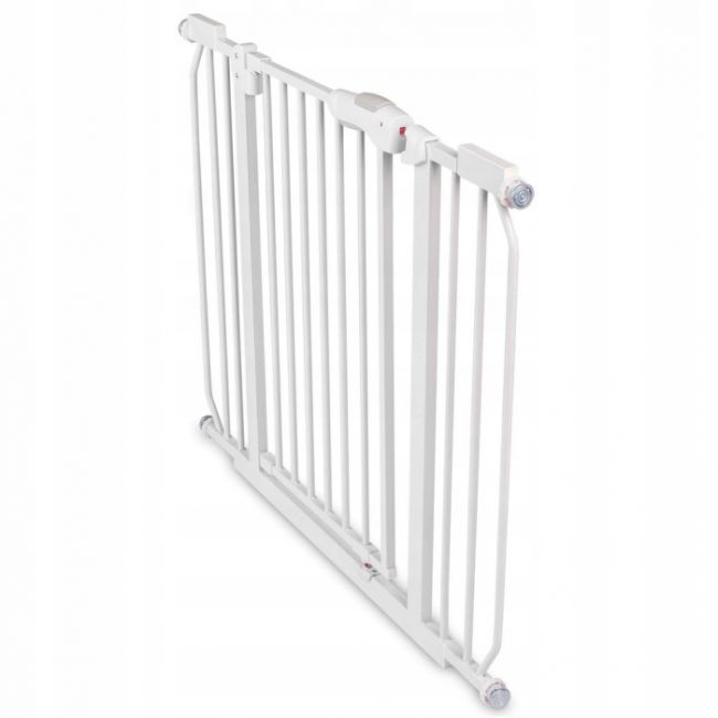 Poarta siguranta 75-105 cm nukido 718100 - alb edeedi718100
