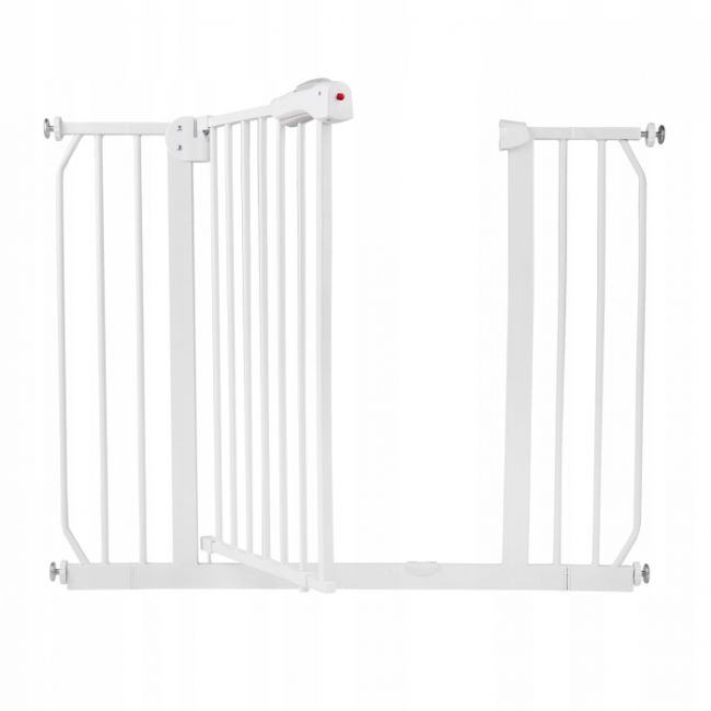 Poarta siguranta 75-105 cm nukido 718100 - alb edeedi718100