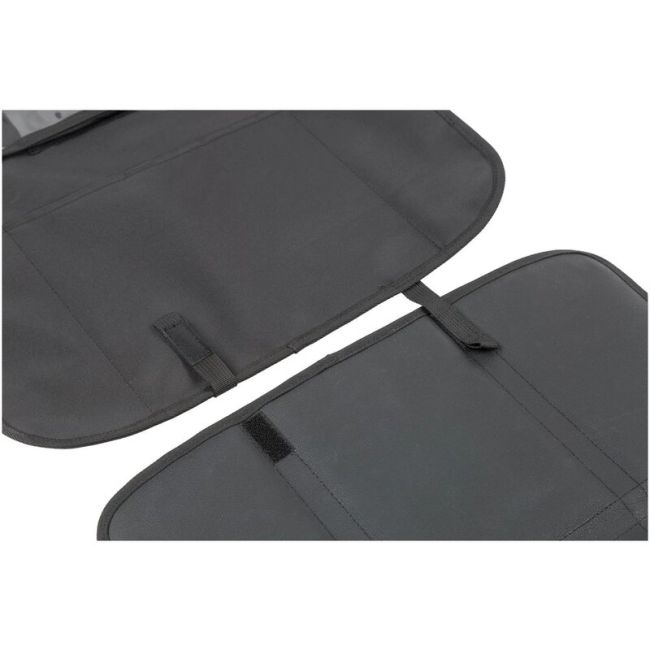 Protectie scaun auto, Bancheta si spatar, Cu organizator, 3 in 1, Dimensiune 123x48.5 cm, FreeON, Negru BYN45708