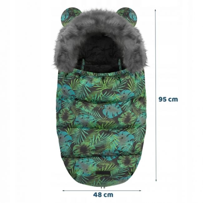 Sac de dormit 95 x 48 cm ricokids elmi 720015 - jungla edeedi720015