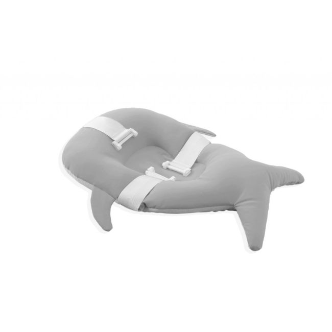 Salteluta suport pentru baita Balena, BabyJem, 35x50 cm (Culoare: Roz) JEMbj_4402