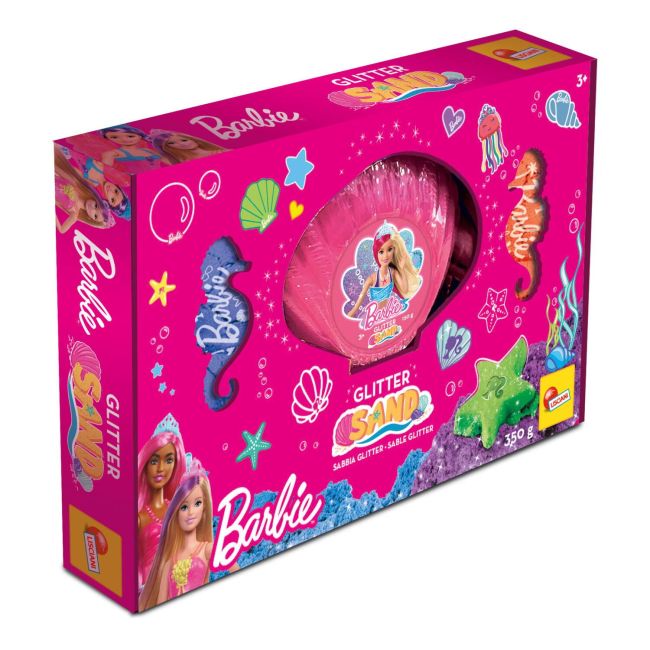 Set nisip kinetic barbie - scoica magica