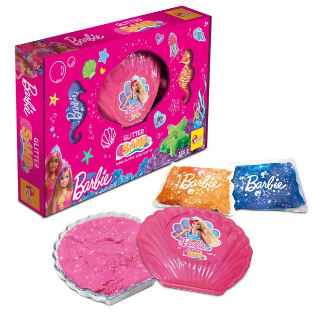 Set nisip kinetic barbie - scoica magica