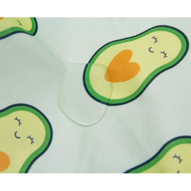 Sort cu maneci pentru activitati BLW, BabyJem, 33x74 cm (Model: Avocado) JEMbj_7843