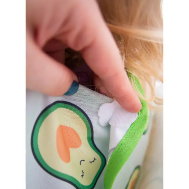 Sort cu maneci pentru activitati BLW, BabyJem, 33x74 cm (Model: Balon) JEMbj_7841