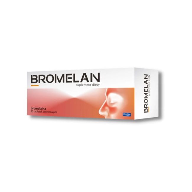 Supliment alimentar Solinea Bromelan, pentru buna functionare a sinusurilor paranazale, cu... BITBromelan30