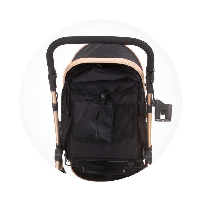 Carucior chipolino havana 2 in 1 ebony hubkkha02301eb