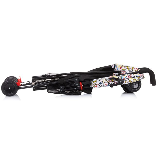 Carucior sport chipolino amaya white graffiti hublkam02305wg