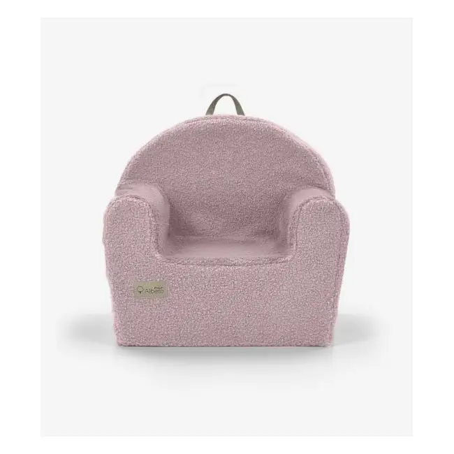 Fotoliu copii Klups Boucle Pink  00086620