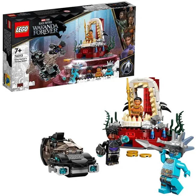 LEGO SUPER HEROES SALA TRONULUI REGELUI NAMOR 76213 VIVLEGO76213