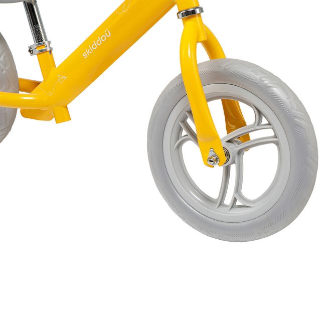 Bicicleta fara pedale Nils, Skiddou, Galben JEMsk_2030013