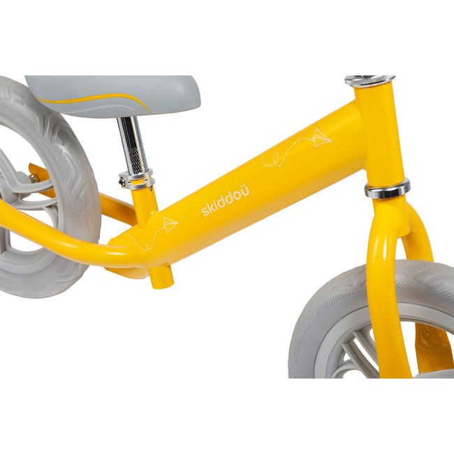 Bicicleta fara pedale Nils, Skiddou, Galben JEMsk_2030013