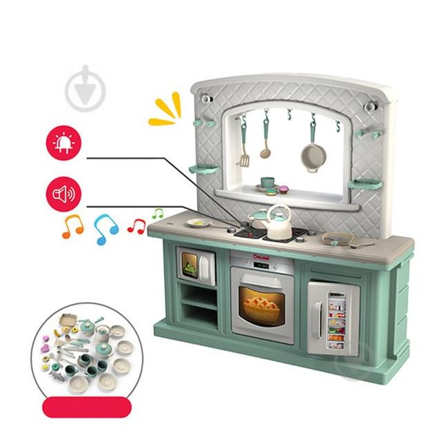 Bucatarie medie pentru copii 01480/11 Turquoise 00081896
