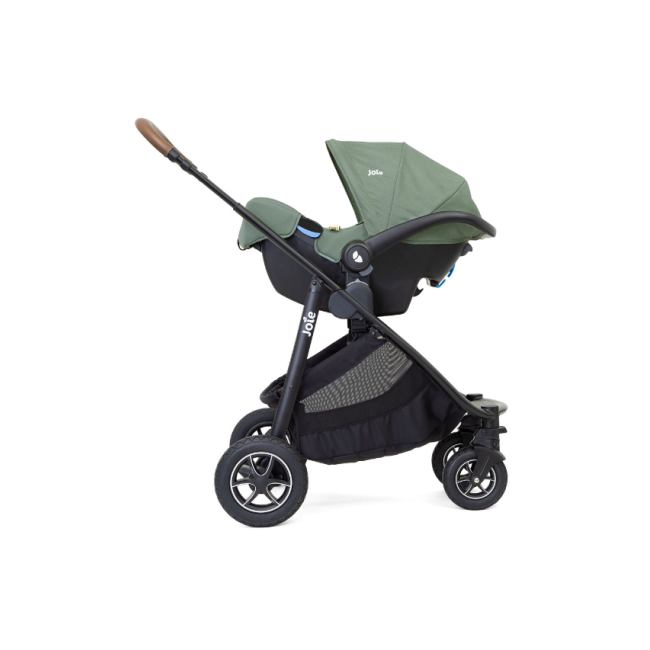 Carucior pentru copii multifunctional 3 in 1 finiti signature pine/laurel (carucior finiti pine+ landou ramble pine+ scoica i-snug laurel) bbbc1817calrl000trio