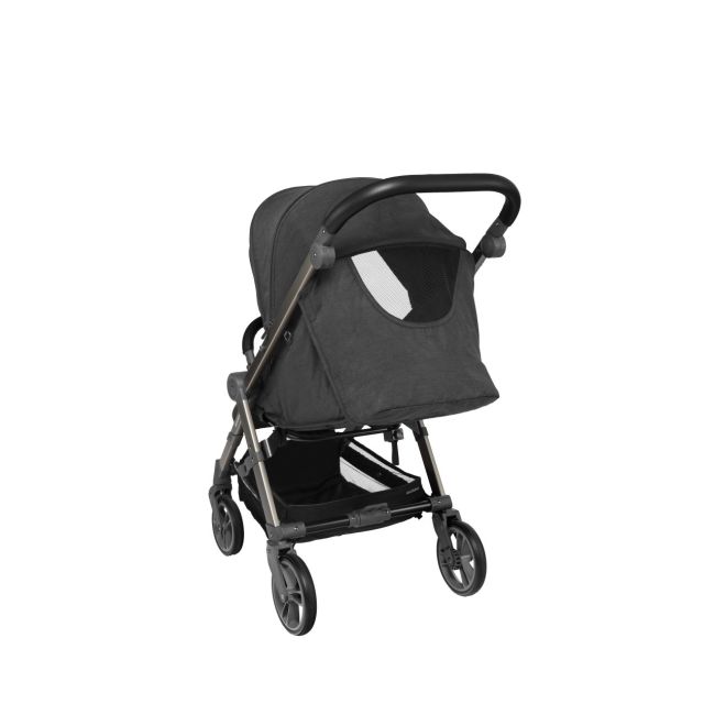 Carucior sport pliabil Skiddou Mell Onyx, ultracompact pentru calatorii, Negru JEMsk_2020061