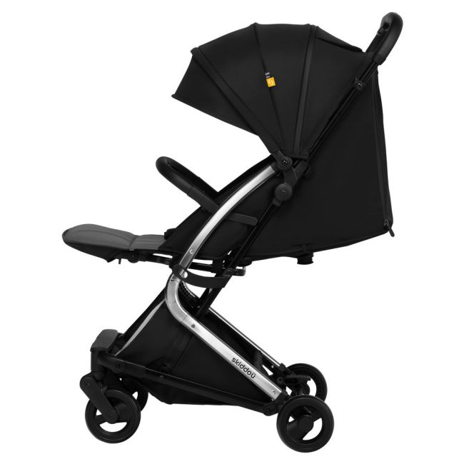 Carucior sport pliabil Skiddou Mikkeli Onyx, ultracompact pentru calatorii, Negru JEMsk_2020121
