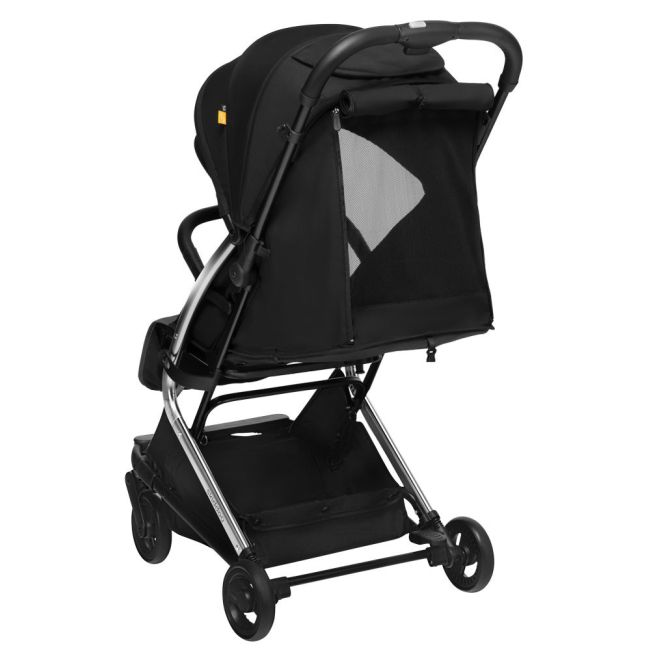 Carucior sport pliabil Skiddou Mikkeli Onyx, ultracompact pentru calatorii, Negru JEMsk_2020121
