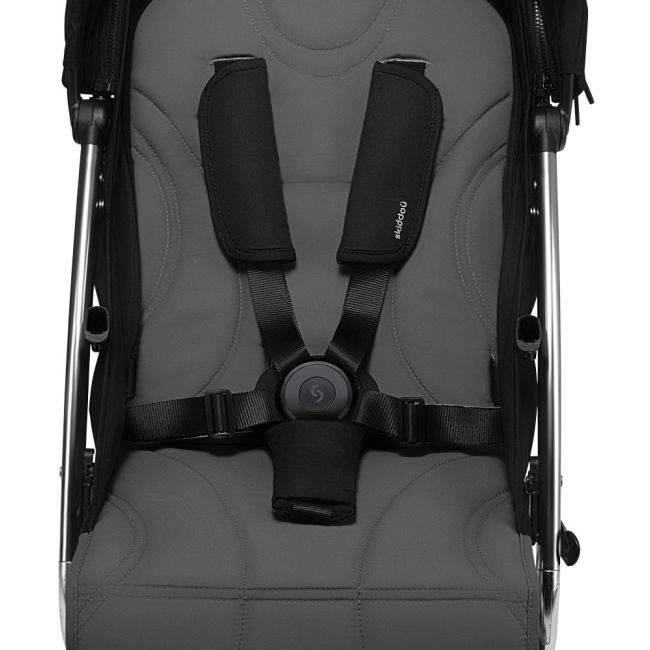 Carucior sport pliabil Skiddou Mikkeli Onyx, ultracompact pentru calatorii, Negru JEMsk_2020121