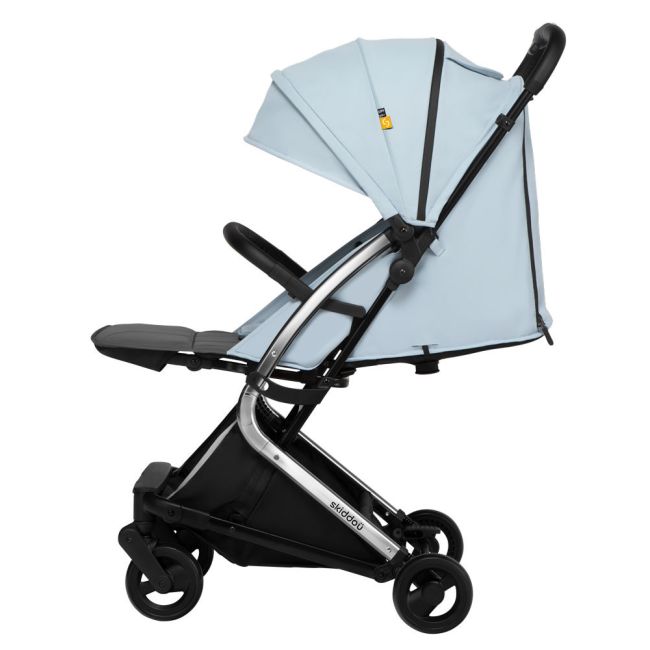Carucior sport pliabil Skiddou Mikkeli Sky high, ultracompact pentru calatorii, Bleu JEMsk_2020122