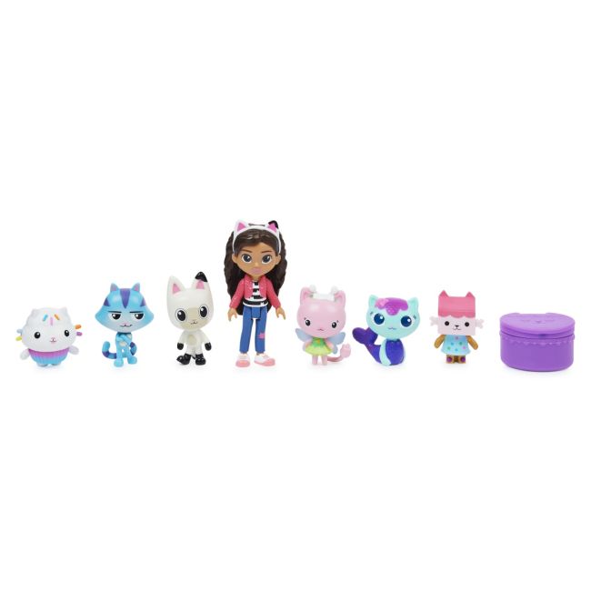 GABBYS DOLLHOUSE SET 7 FIGURINE DELUXE VIV6060440