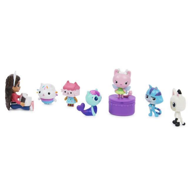 GABBYS DOLLHOUSE SET 7 FIGURINE DELUXE VIV6060440