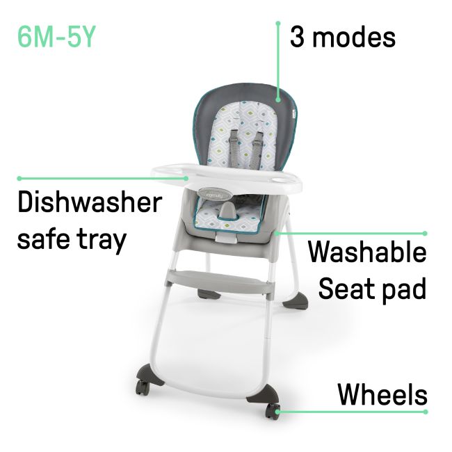 Ingenuity - scaun de masa 3 in 1 nash bbb12332