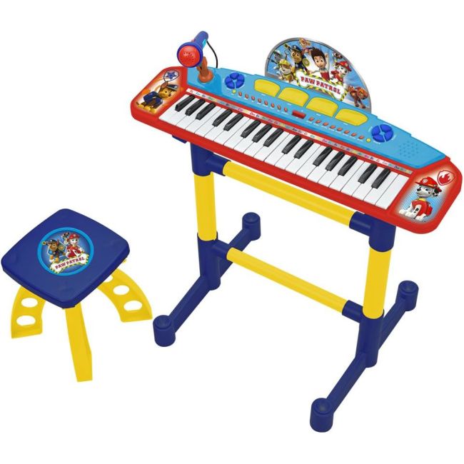 Keyboard electronic cu microfon si scaunel paw patrol rg2523