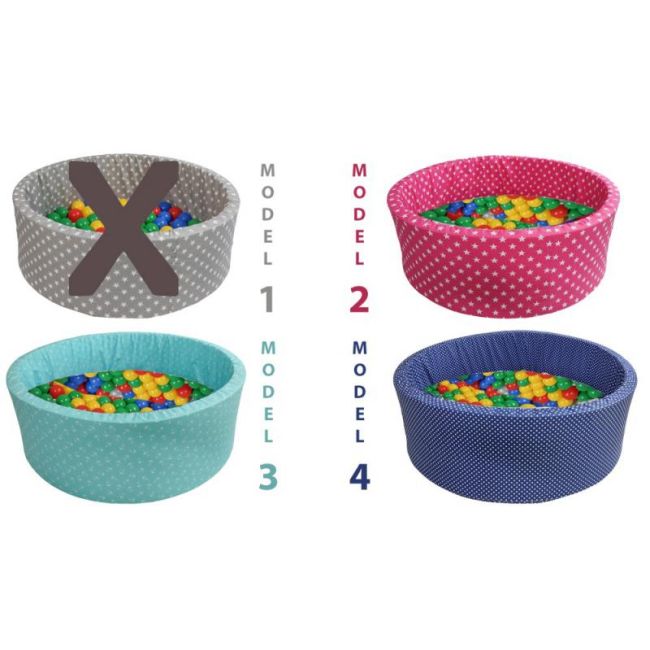 Piscina uscata cu 80 de bile Diverse culori 00086167