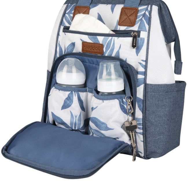 Rucsac multifunctional mamici Astrid, Skiddou, Denim, Bleumarin JEMsk_2080014