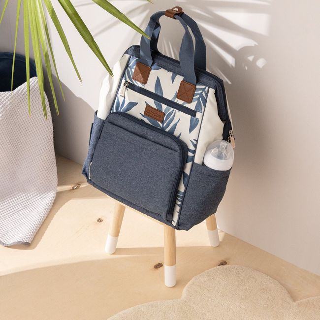 Rucsac multifunctional mamici Astrid, Skiddou, Denim, Bleumarin JEMsk_2080014