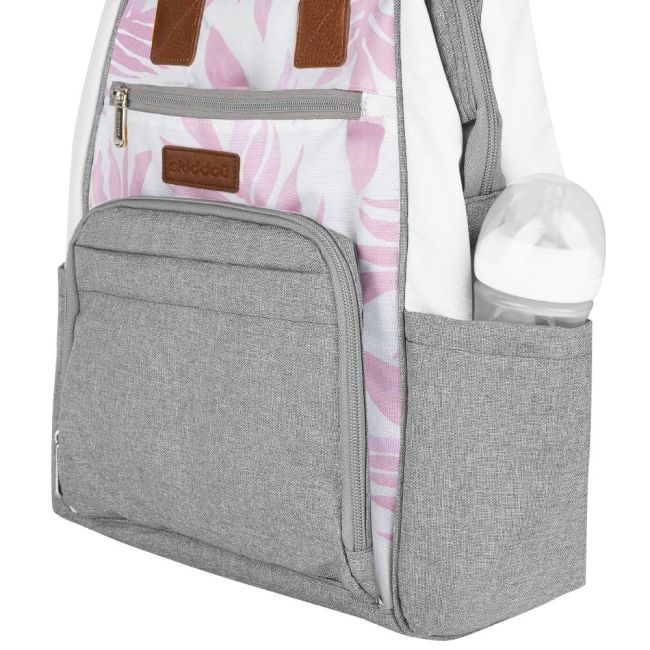 Rucsac multifunctional mamici Astrid, Skiddou, Keep pink, Roz JEMsk_2080013