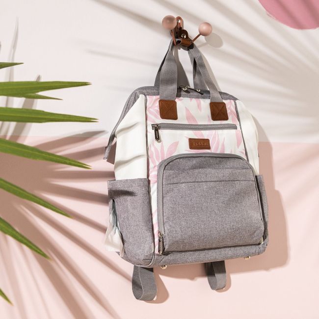 Rucsac multifunctional mamici Astrid, Skiddou, Keep pink, Roz JEMsk_2080013