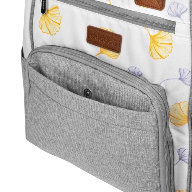 Rucsac multifunctional mamici Astrid, Skiddou, Vanilla delight, Galben JEMsk_2080016