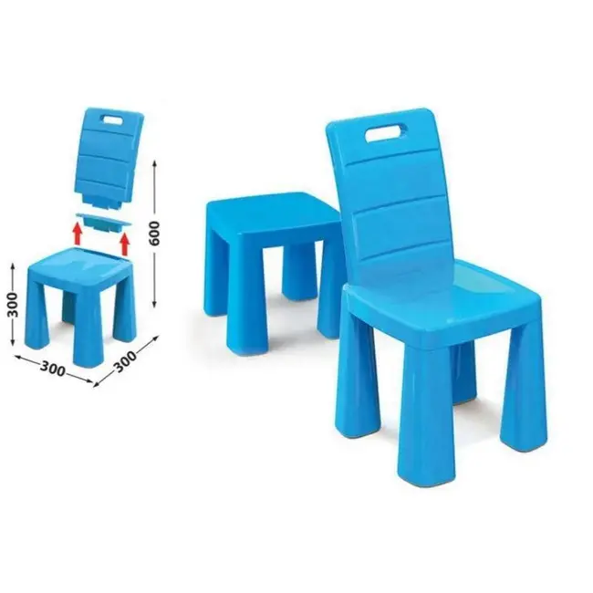 Scaun taburet MyKids 04690/1 Albastru 00081887