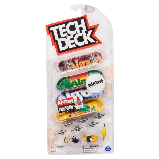 TECH DECH PACHET 4 PIESE FINGERBOARD ALMOST 9.6CM VIV6028815_20136721