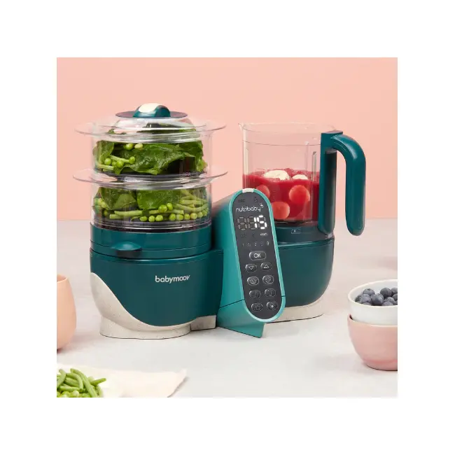 Babymoov - robot multifunctional nutribaby + 6 in 1 opal green bbba001136