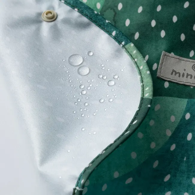 Baveta bebelusi 2 in 1 Miniware Catch & Cover, Prickly Pear JEMmw_CCPP