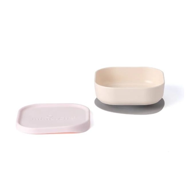 Bol pentru hrana bebelusi Miniware Snack Bowl, 100% din materiale naturale biodegradabile, Vanilla/Cotton Candy JEMmw_MWSBSVC