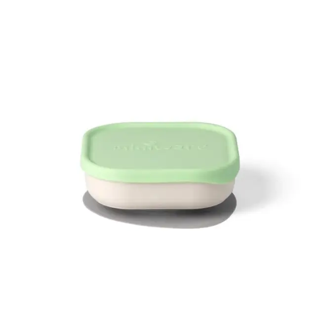 Bol pentru hrana bebelusi Miniware Snack Bowl, 100% din materiale naturale biodegradabile, Vanilla/Key Lime JEMmw_MWSBSVK