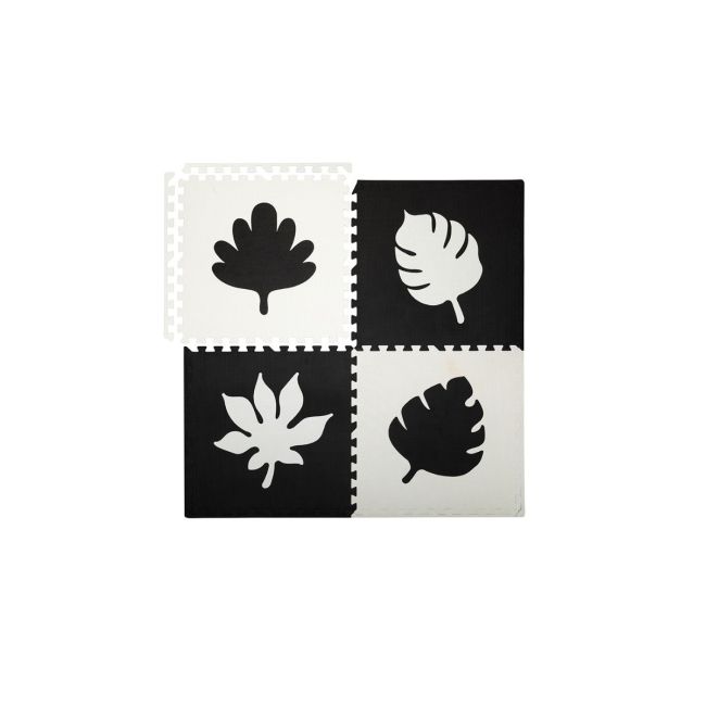 Covoras de joaca puzzle 120x120 cm Momi, Feli - Black KRTAKCE00028