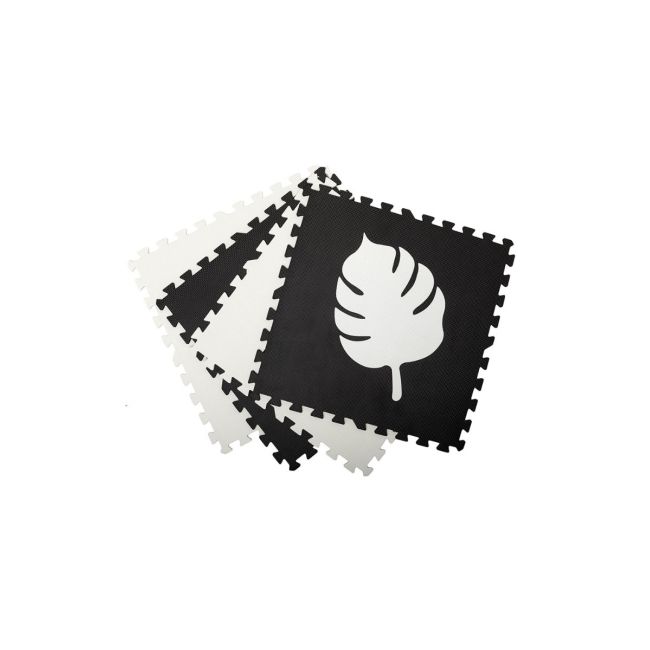 Covoras de joaca puzzle 120x120 cm Momi, Feli - Black KRTAKCE00028