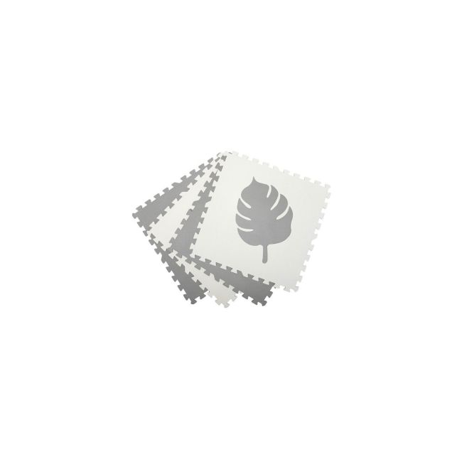 Covoras de joaca puzzle 120x120 cm Momi, Feli - Grey KRTAKCE00029