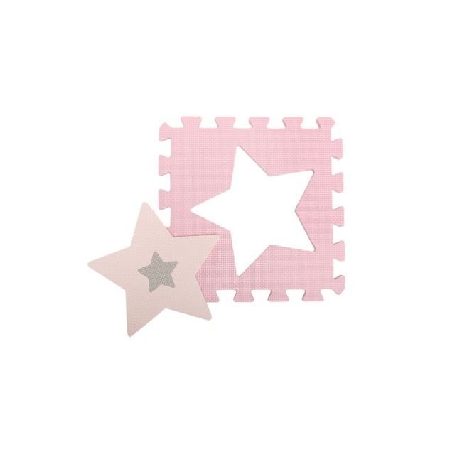 Covoras de joaca puzzle 120x120 cm Momi, Nebe - Pink KRTAKCE00030