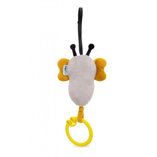 Jucarie cu vibratii pentru bebelusi BabyJem, Albinuta din plus, 6 luni+ (Culoare: Galben) JEMbj_8322