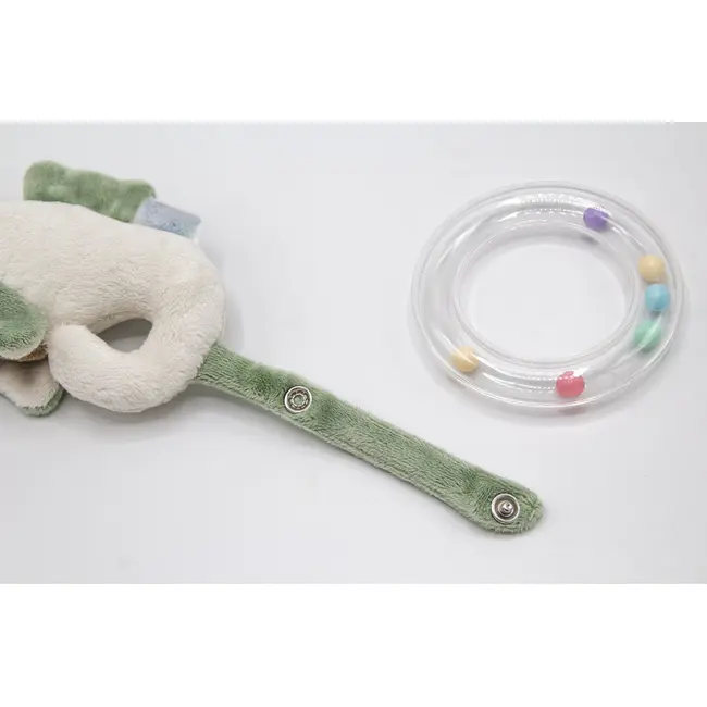 Jucarie zornaitoare BabyJem, Calut de mare din plus, 3 luni+ (Culoare: Verde) JEMbj_8181