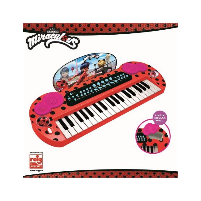 Keyboard electronic mp3 miraculous rg2679
